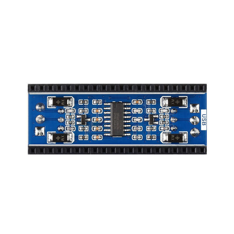 Raspberry Pi Pico 2-channel RS232 Expansion Board SP3232EEN Driver Chip UART Communication Module