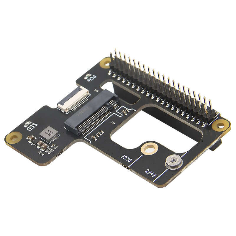X1000 for Raspberry Pi 5 PCIe to M.2 NVMe SSD Adapter Board HAT X1000 2242 2230