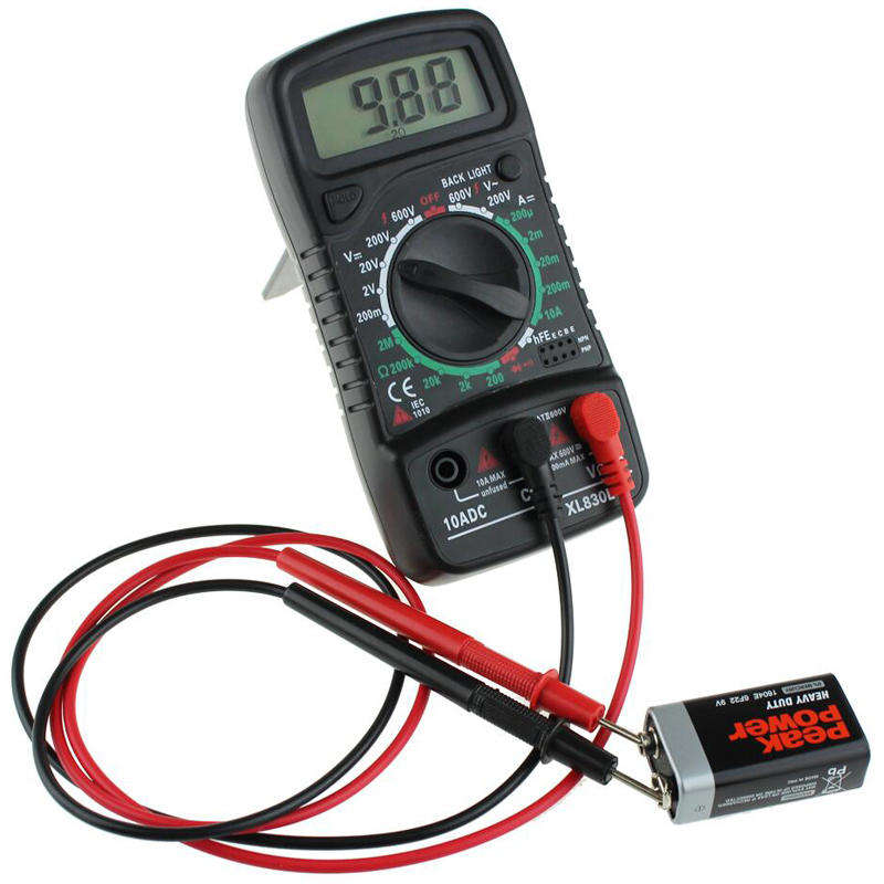 ANENG XL830L Digital LCD Multi Meters Volt Meterr Ammeter AC/DC/OHM Volt Current Tester