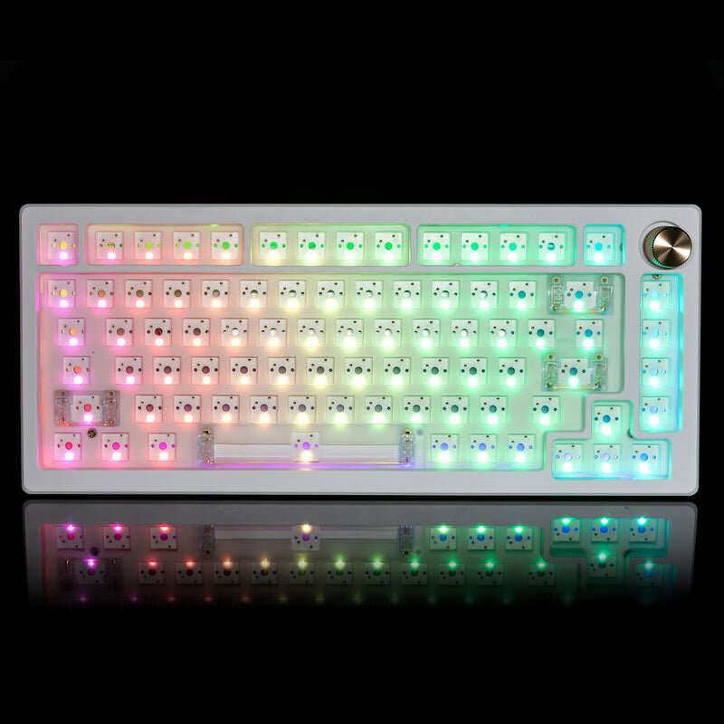 Gamakay SN75 75% Mechanical Keyboard Kit VIA Programmable Hot Swap Tri-Mode bluetooth/Type-C/2.4G Wi