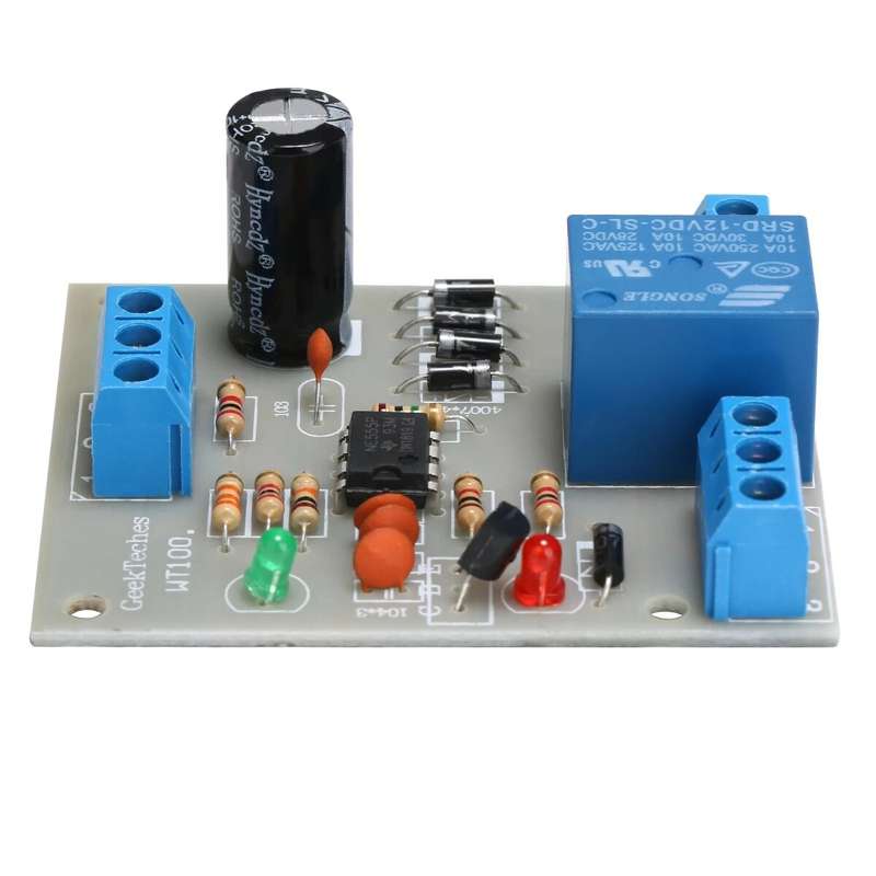 12V Automatic Water Liquid Level Controller Sensor Module Water Level Detection Sensor Pumping Drain