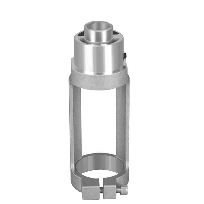 Cast Aluminum Square Hole Drill Bit Adapter for Hand Electric Drills Easy Installation Durable Woodw