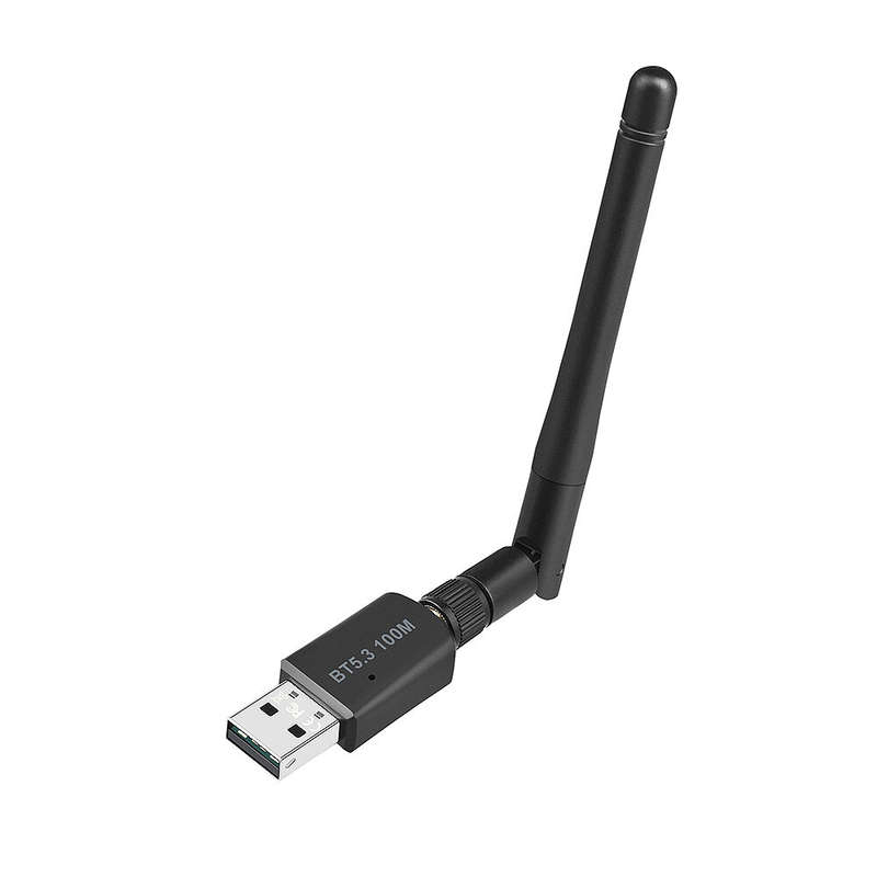 RTL807 bluetooth-compatible 5.3 USB Adapter Dongle 100M Long Range Support Windows 7/win8.1/win10/11