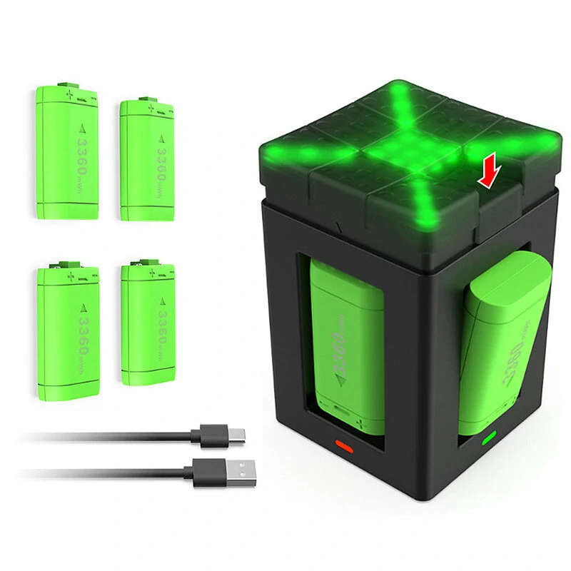 DOBE TYX-3610 Rechargeable Battery Pack for Xbox Series X/S Controller USB-C Fast Charger Charging D