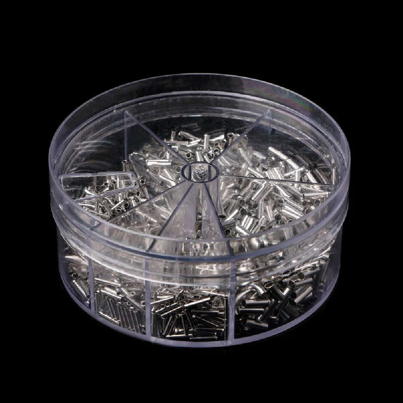 1900pcs Terminal Block Cold-Pressed Insulated Ferrules Terminal Block Cord End Wire Connector Electr