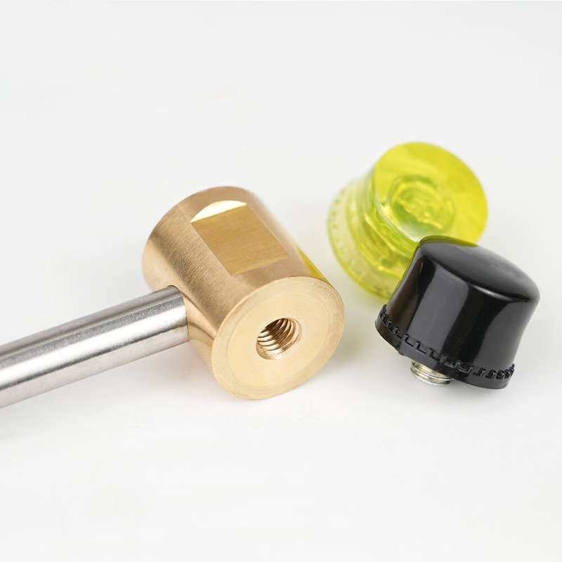 Professional Versatile Woodworking Hammer Brass Ergonomic Design Compact Portable Durable Tool DIY P