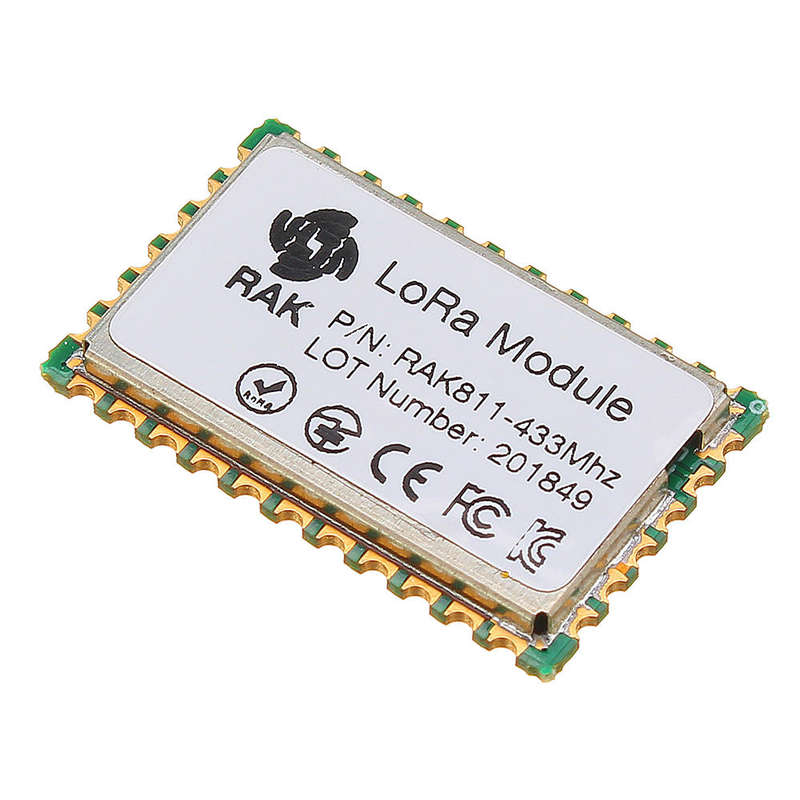 RAK811 LoRa Module SX1276 Wireless Communication Spread Spectrum WiFi 3000 Meters Support LoRaWAN Pr