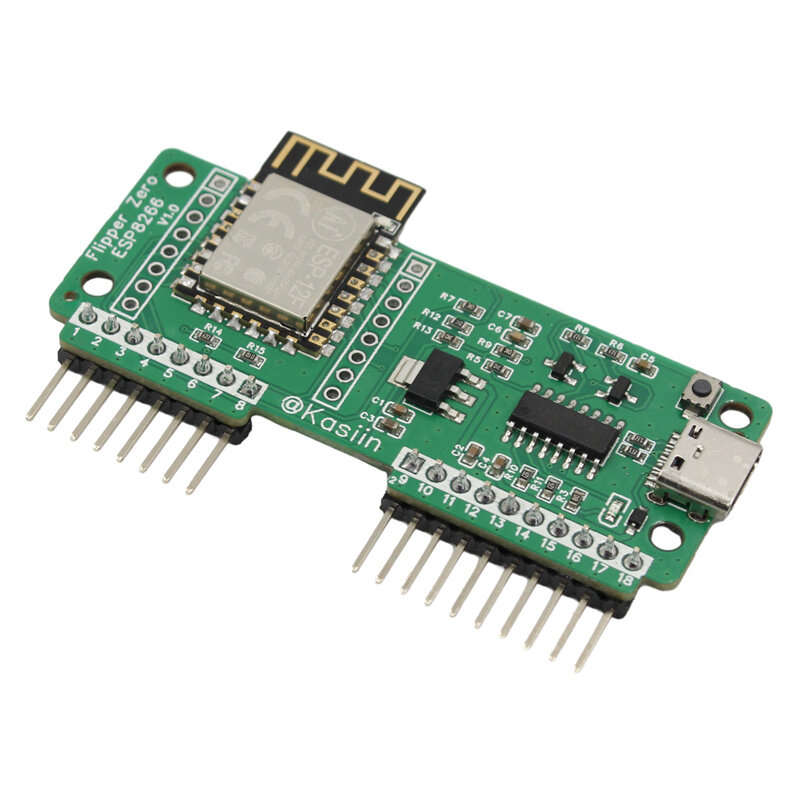 for Flipper Zero ESP8266 WiFi Module Development Board Support WiFi Scanner Firmware and Deauther v2
