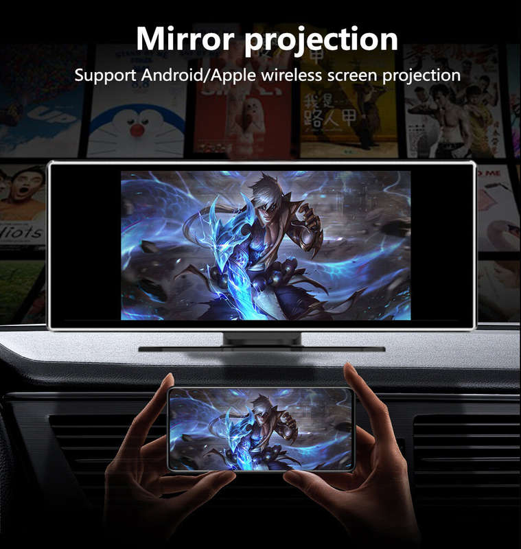 iMars 11.26 inch bluetooth Car MP5 Player 1920x720 IPS HD Large Screen Portable with Carplay WiFi FM