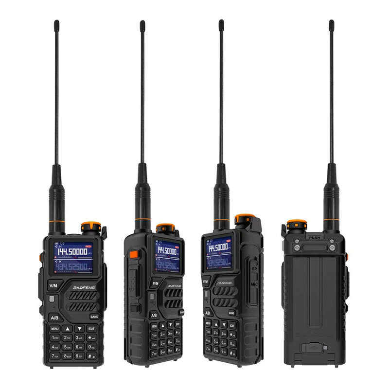 Baofeng K5 Plus Dual Band High Power Walkie Talkie Long Range 2500mAh Rechargeable NOAA Two-way Radi