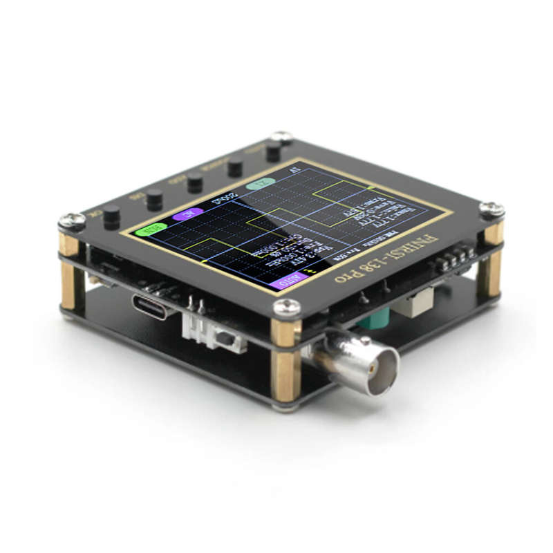 FNIRSI 138Pro Multifunction 2.4-Inch Display Digital Oscilloscope One Button Auto Adjust PWM Square