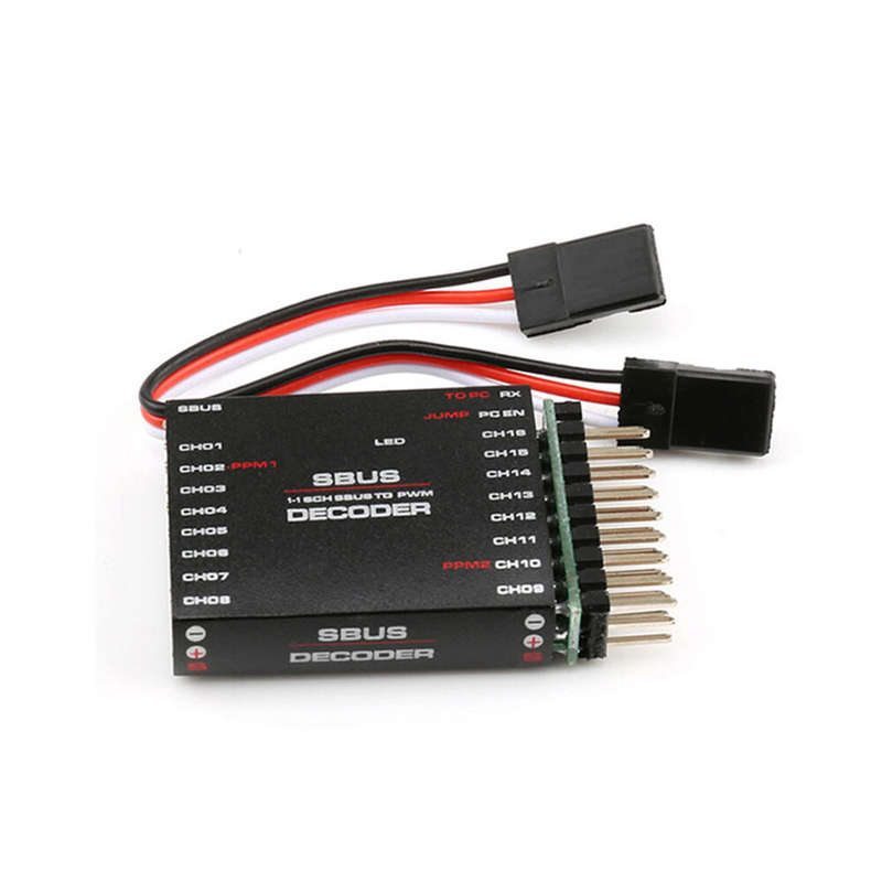 16CH SBUS To PWM/PPM Decoder Signal Converter For Futaba Frsky Reveiver
