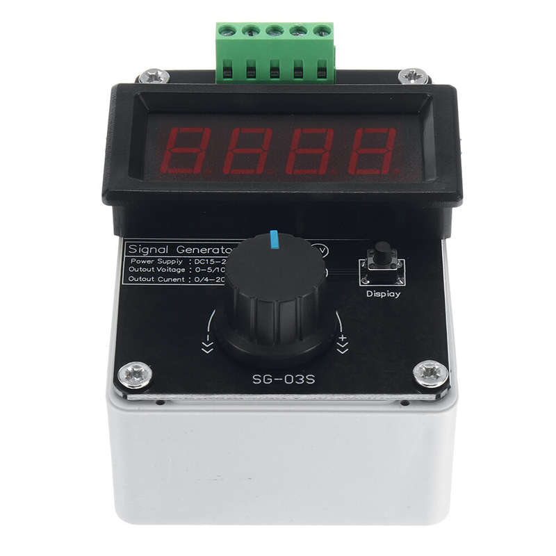 0-20mA/4-20mA/0-10V Signal Generator Adjustable Current Voltage Analog Current Signal Source
