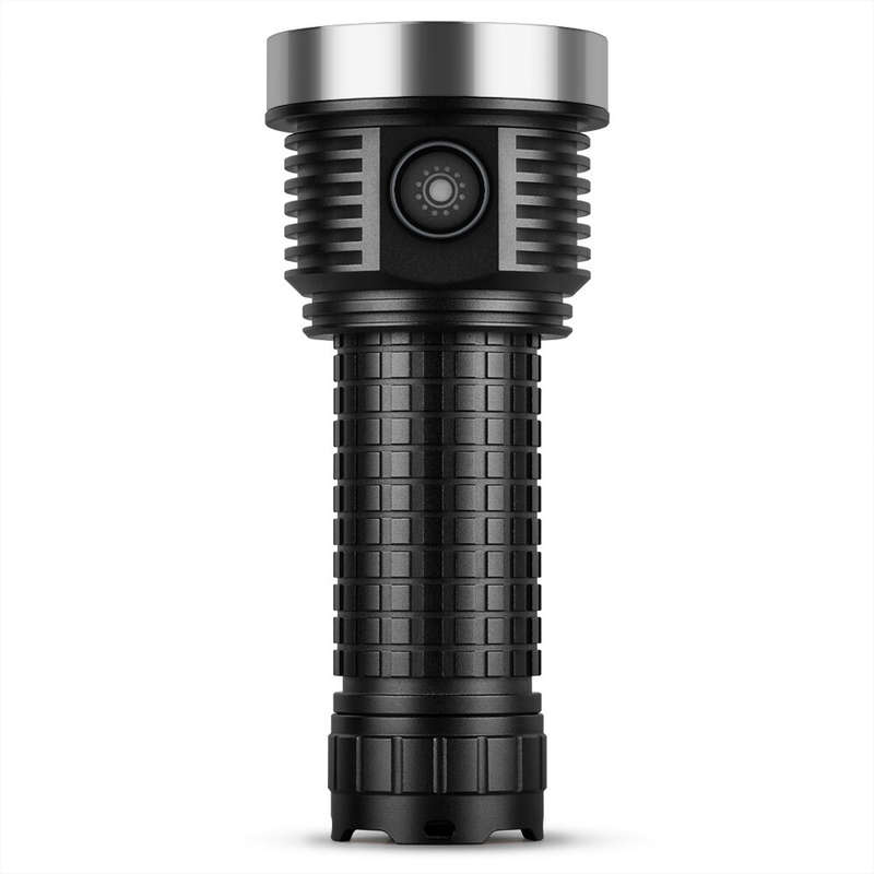 HAIKELITE H9 9*LH351D LED Strong Light Flashlight High Powered 26800 Battery Portable Torch Type-C R