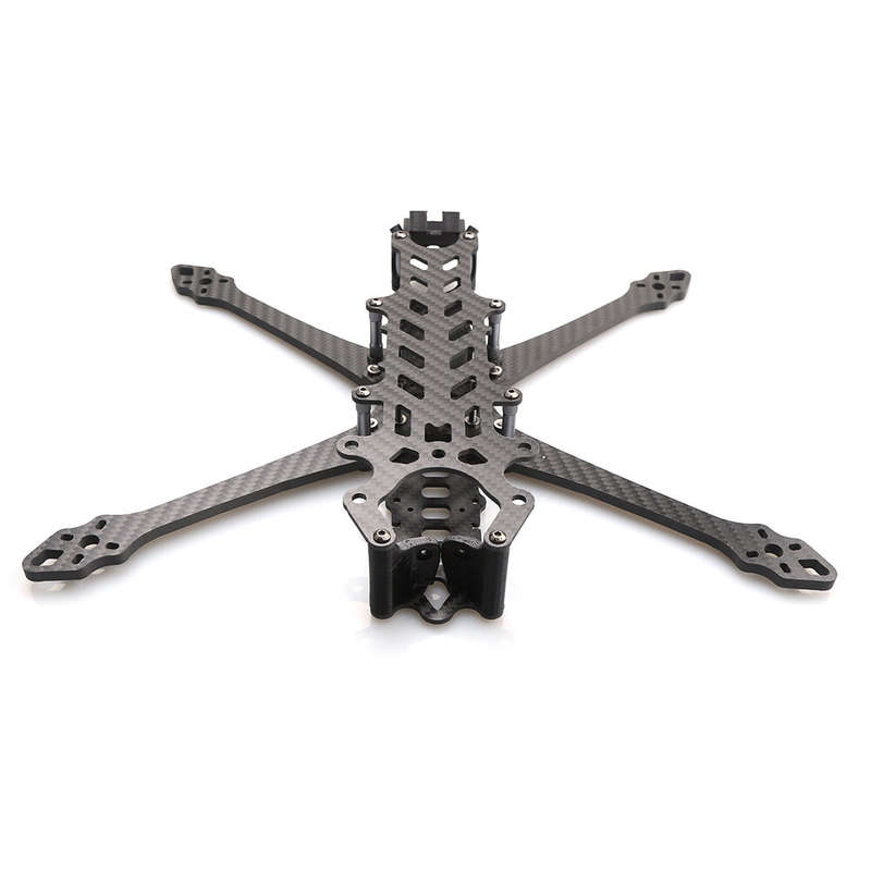 Poisonous Bees 7 Inch 305mm Wheelbase 5mm Arm Carbon Fiber Frame Kit for DIY Long Range RC FPV Racin