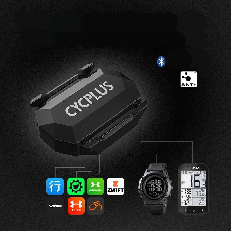 CYCPLUS C3 Wireless Cadence Speed Dual Sensor bluetooth ANT+ 220mAh Battery IP67 Waterproof 10g Ligh