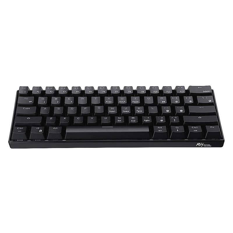 Royal Kludge RK61 Mechanical Keyboard 61 Keys bluetooth 5.0 Wired Dual Mode RGB Gaming Keyboard