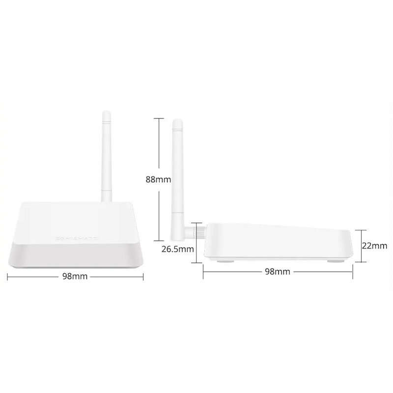 T1 Tuya Smart Zemismart Zigbe Hub with Antenna Smart Home Bridge Wired Gateway with Network Cable Vo
