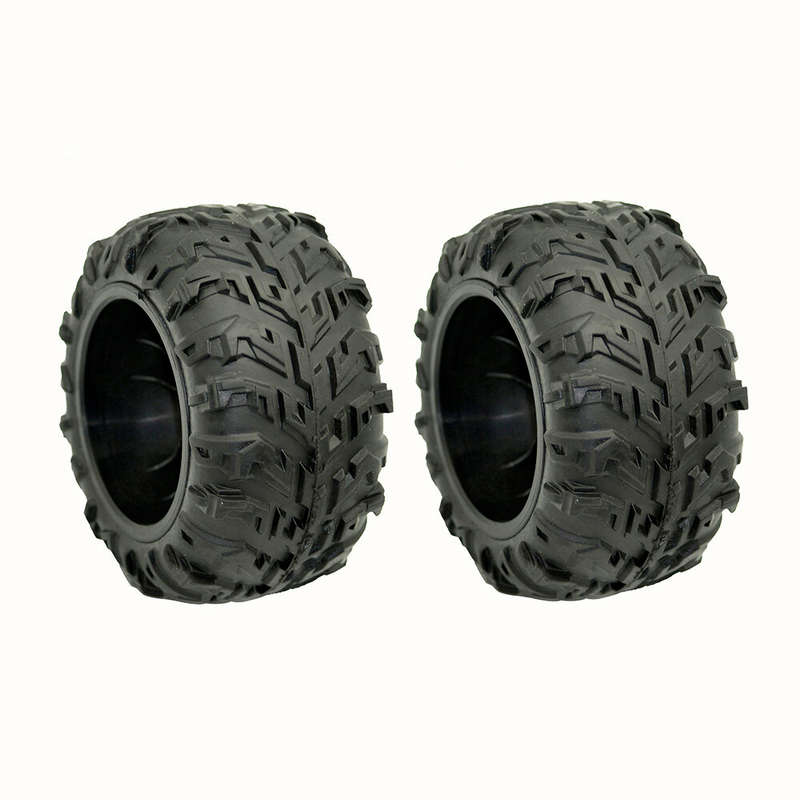 XLF F22A 1/10 RC Car Spare Tires Wheels Rims 2PCS Vehicles Model Parts Accessories