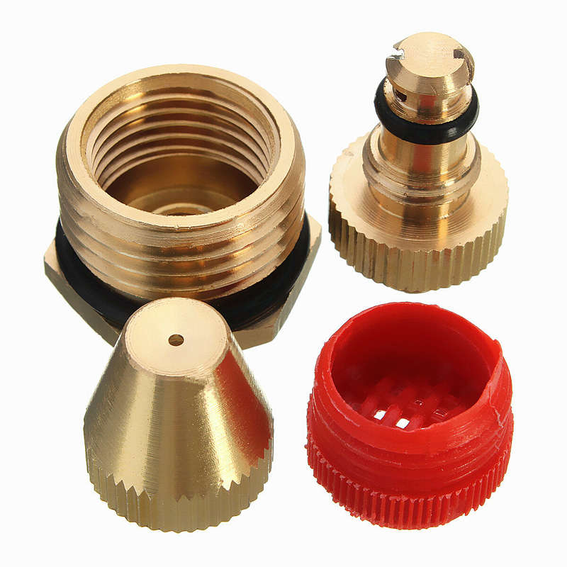 1/2 Inch Brass Adjustable Sprinkler Garden Lawn Atomizing Water Sprayer Nozzles Brass Adjustable Spr