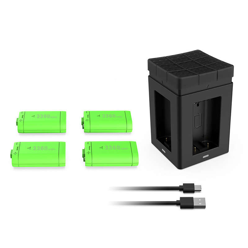 DOBE TYX-3610 Rechargeable Battery Pack for Xbox Series X/S Controller USB-C Fast Charger Charging D