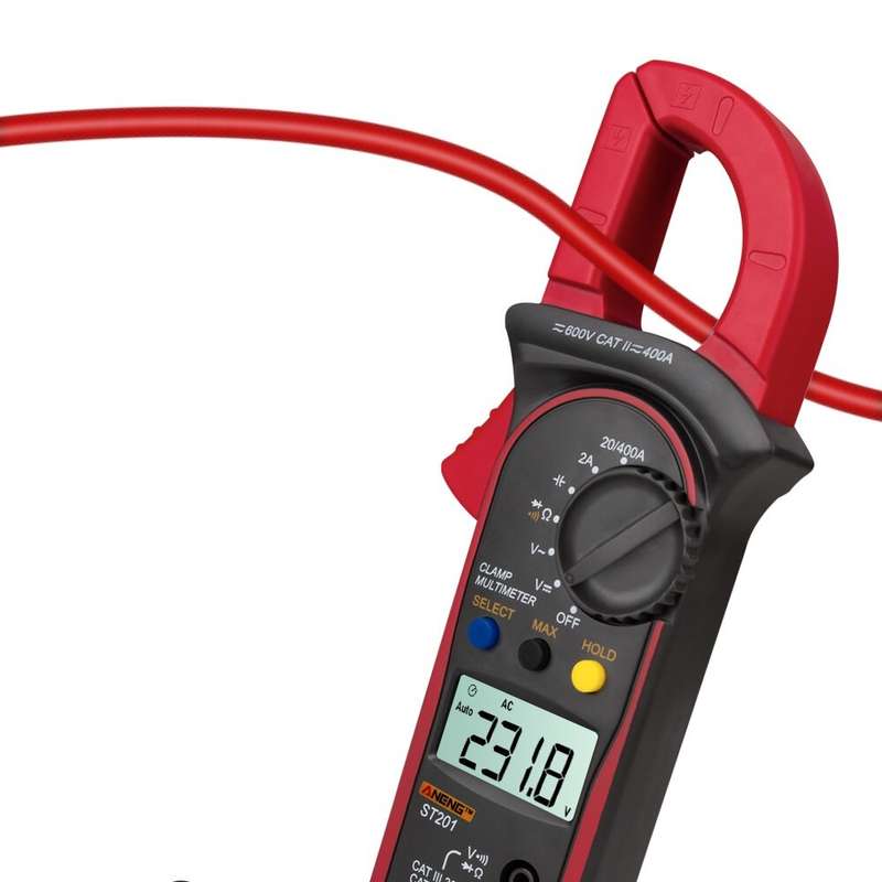 ANENG ST201 Digital Multimeter Clamp Ammeter Transistor Tester Capacitor Tester Power Test Automotiv