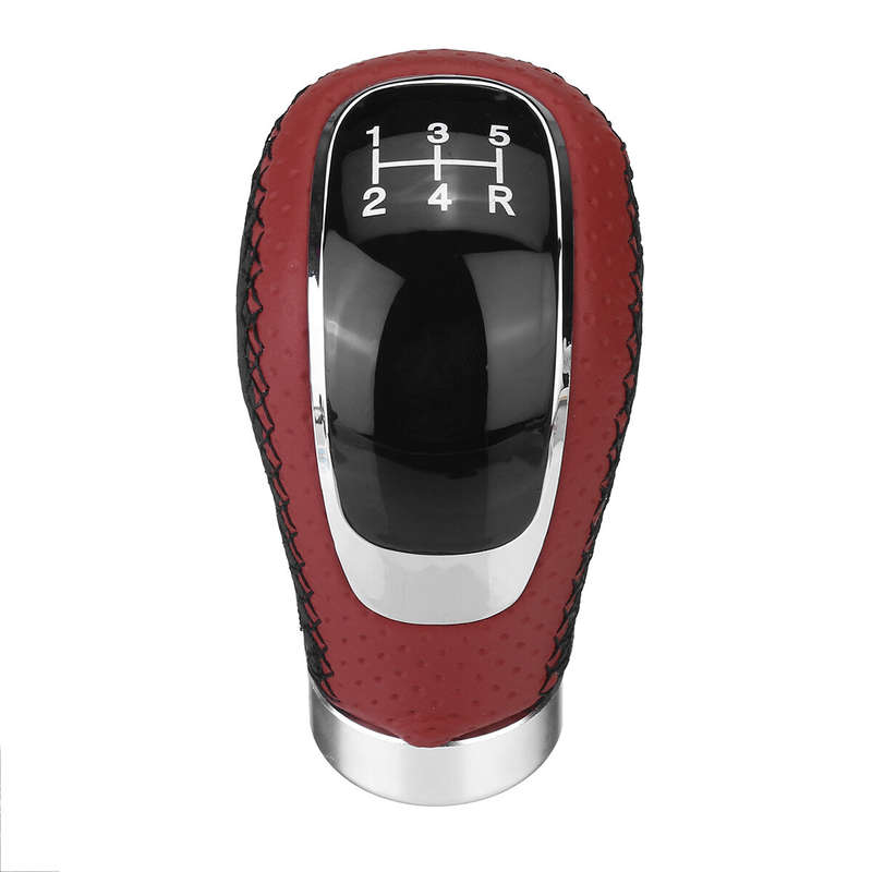 5/6 Speed Universal Manual Car Gear Shift Knob Shifter Lever Stick with 3 Cap