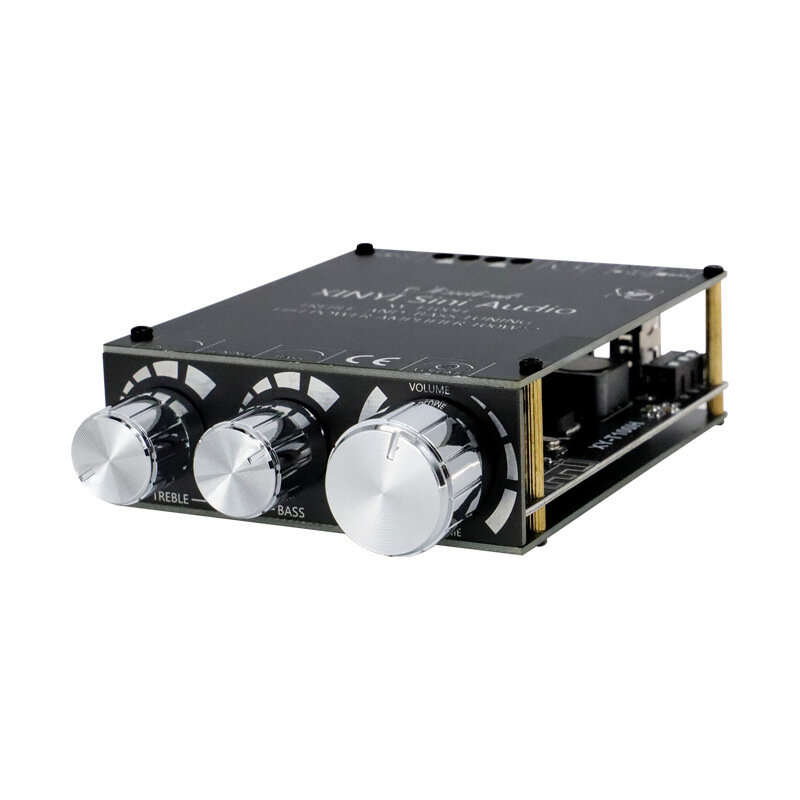 XY-T100H 100W*2 TPA3116D2 bluetooth 5.0 Power Audio Amplifier Board Home Theater Amplifiers Stereo T