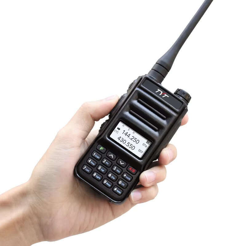 TYT TH-UV88 5W Walkie Talkies Dual Band Two Way Radio VHF/UHF 200 Channels VOXs FM Radio LCD Display