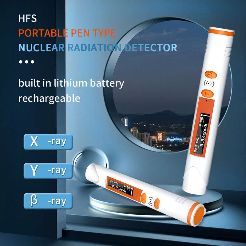HFS-P3 Geiger Counter Small Portable Nuclear Radiation Tester Radioactive Tester X// Radiation Perso