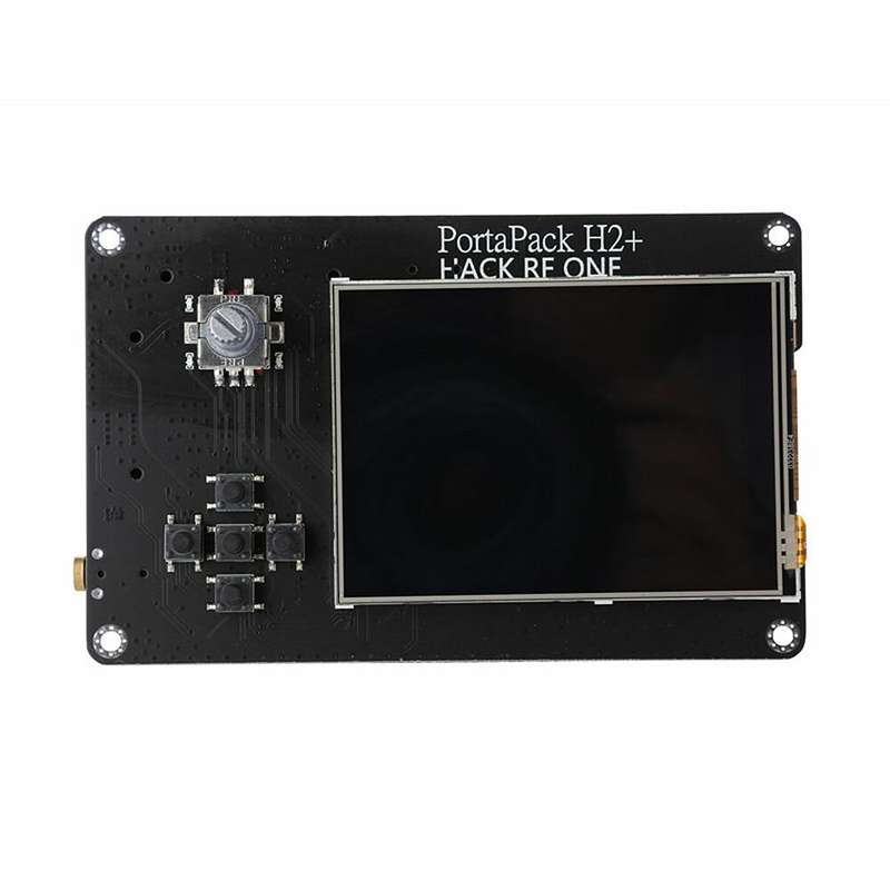 PortaPack H2+ for HackRF One SDR Software Defined Radio 1MHz-6GHz 0.5ppm TCXO with 3.2inch Touch LCD