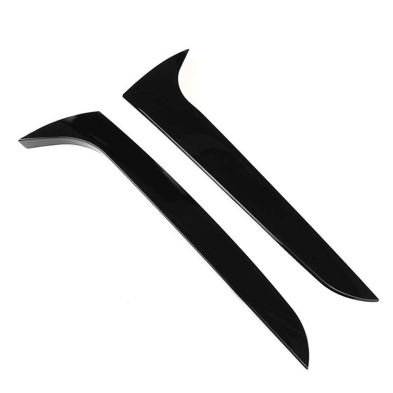 2Pcs Car Rear Window Side Spoiler Spoiler Wing Canard Canards Splitter For Audi A4 B8 Allroad Avant