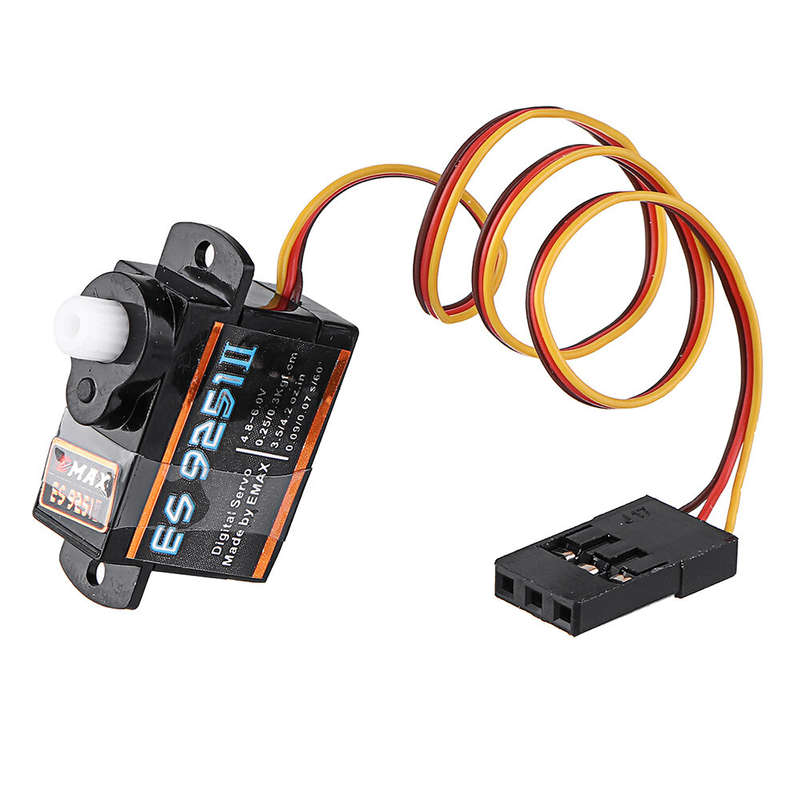 6PCS Emax ES9251 Upgrade Version 3g Plastic Gear Micro Digital Servo For RC Model
