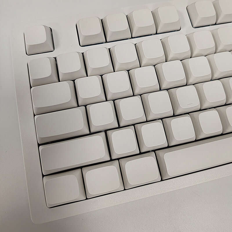 120-key XDA White Keycaps Set PBT Sublimation Mechanical Keyboard Key Accessory Set