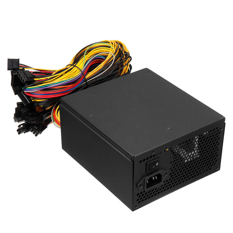 2000W Miner Graphics Card Power Supply For Mining 180~240V 80Plus Platinum Certified Atx Psu