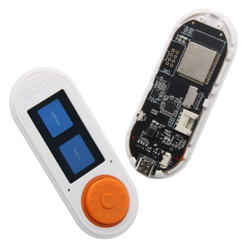 LILYGO T-embed ESP32-S3 1.9inch LCD RGB Microphone Rotary Encoder Development Board