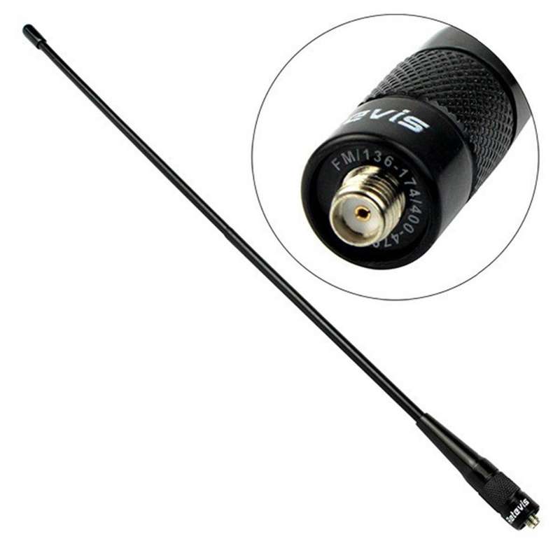 Retevis High Gain VHF/UHF Antenna SMA-F Retevis RHD-771 for KENWOOD BAOFENG UV-5R RETEVIS H777 RT5 W