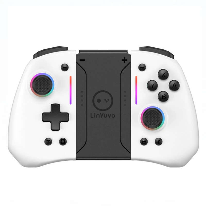 LinYuvo YS31 RGB Wireless Gamepad Six-axis bluetooth Joy-pad with Programmable Turbo & Vibration for