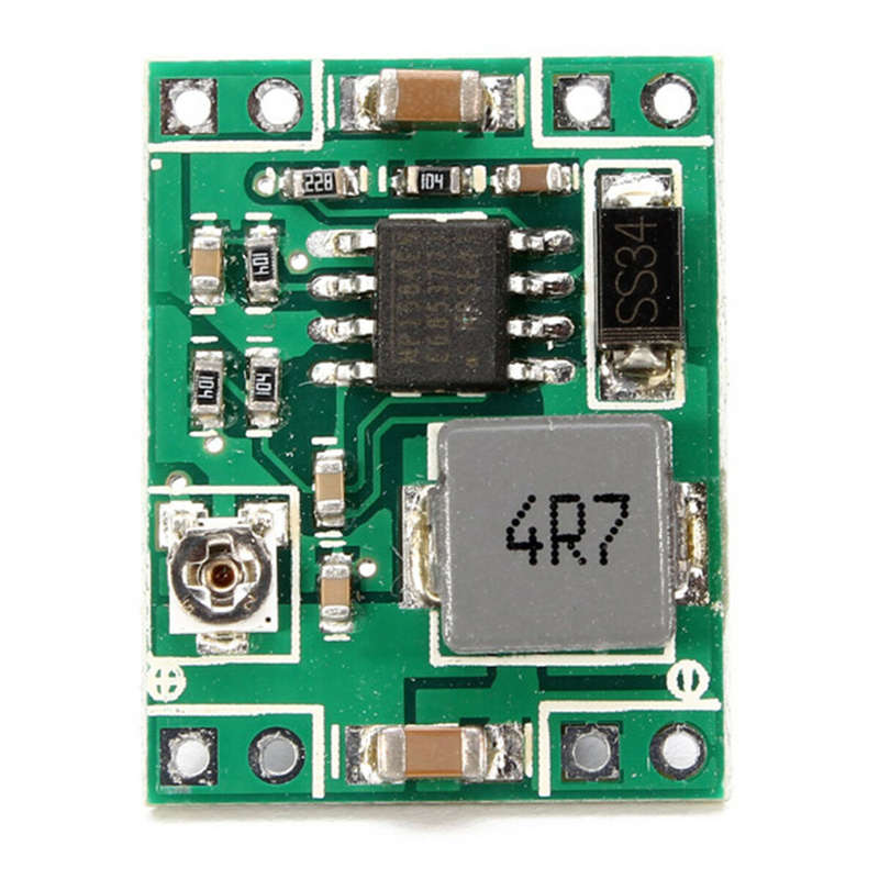 5 Piece Geekcreit Mini DC-DC Converter Step Down Module Adjustable Power Supply Module Board