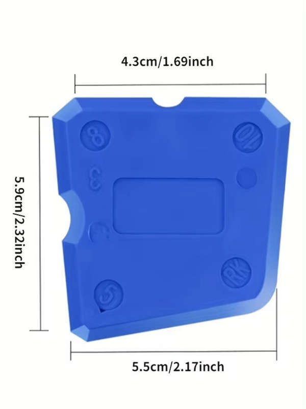 4PCS Silicone Caulking Tool Set Cement Scraper Sealant Grout Remover Ergonomic Design High-Quality S