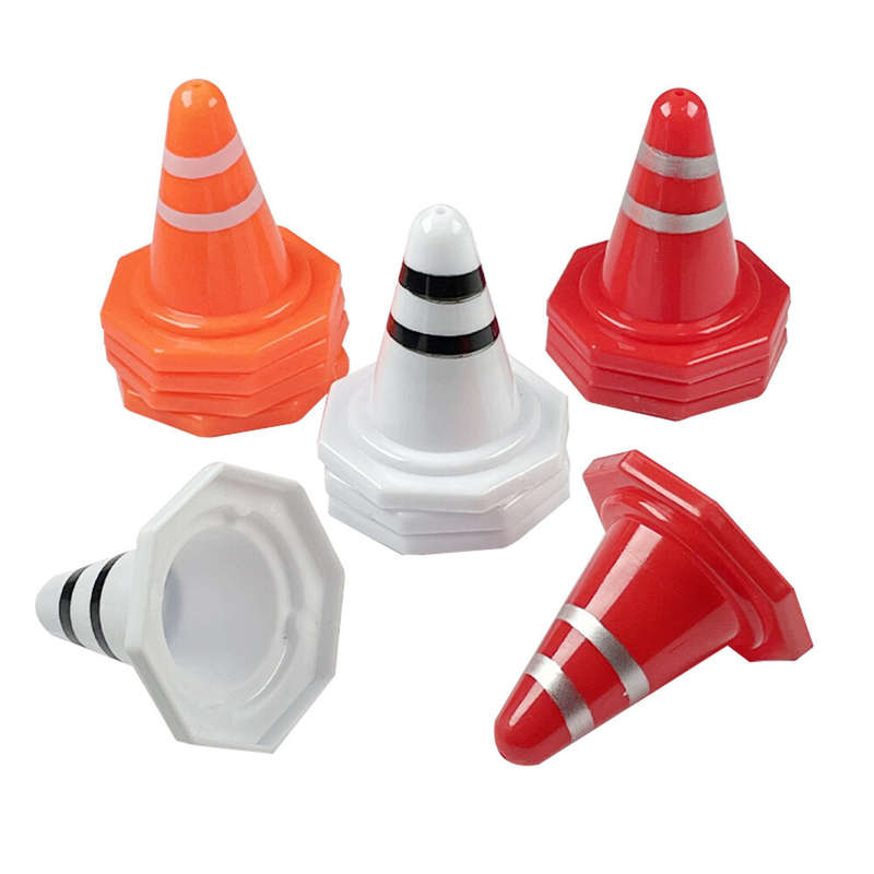 12PCS RBR/C Road Cone Indicator Street Sign Decoration Parts for Drift SG 1603 1604 1605 EACHINE EAT