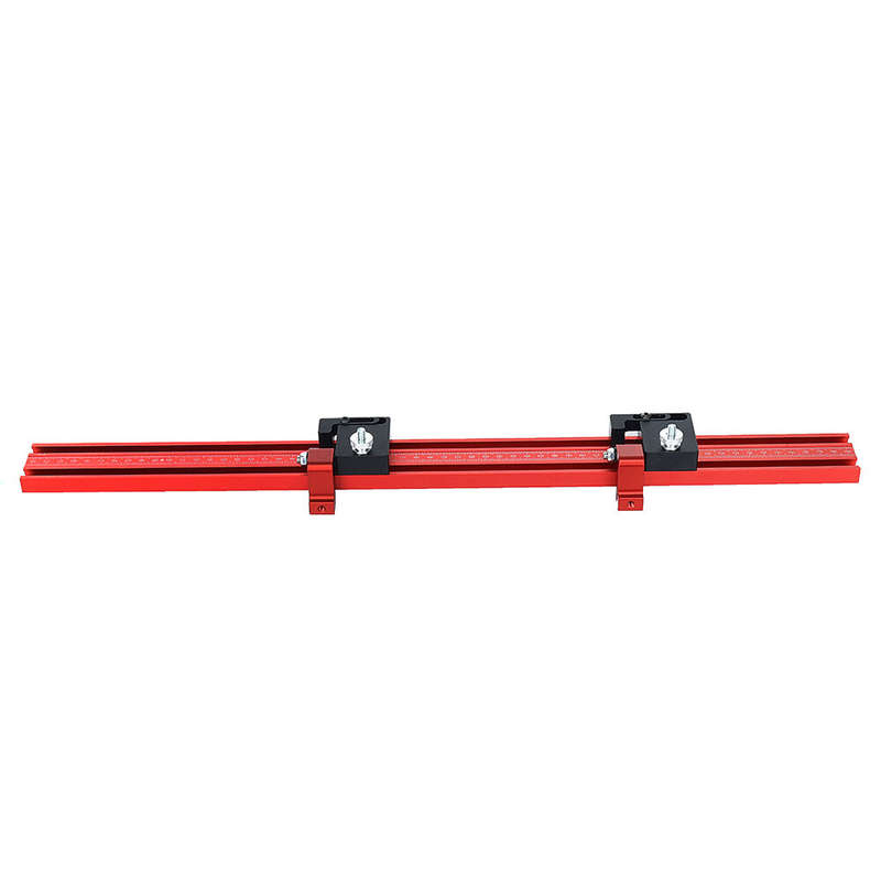 ENJOYWOOD Aluminum Alloy Woodworking Extension Guide Rail T-track Connector for Track Saw Rail Paral