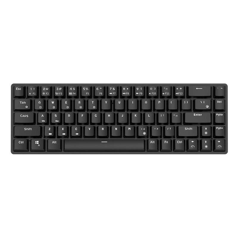 Royal Kludge RK68/RK855 Mechanical Keyboard 68 Keys RK Switch Hot Swappable Dual Mode Wireless bluet