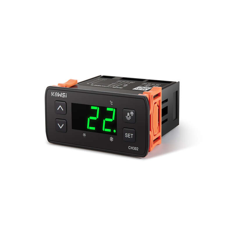 KWS-CH302 AC110-220V LED Digital Thermostat for Incubator Temperature Controller Dual Sensor Refrige