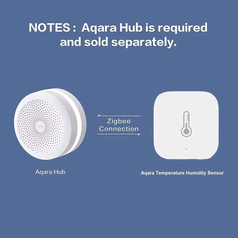 Aqara Smart Zigbe Temperature Sensor Air Pressure Humidity Environment Sensor Smart Control Work wit