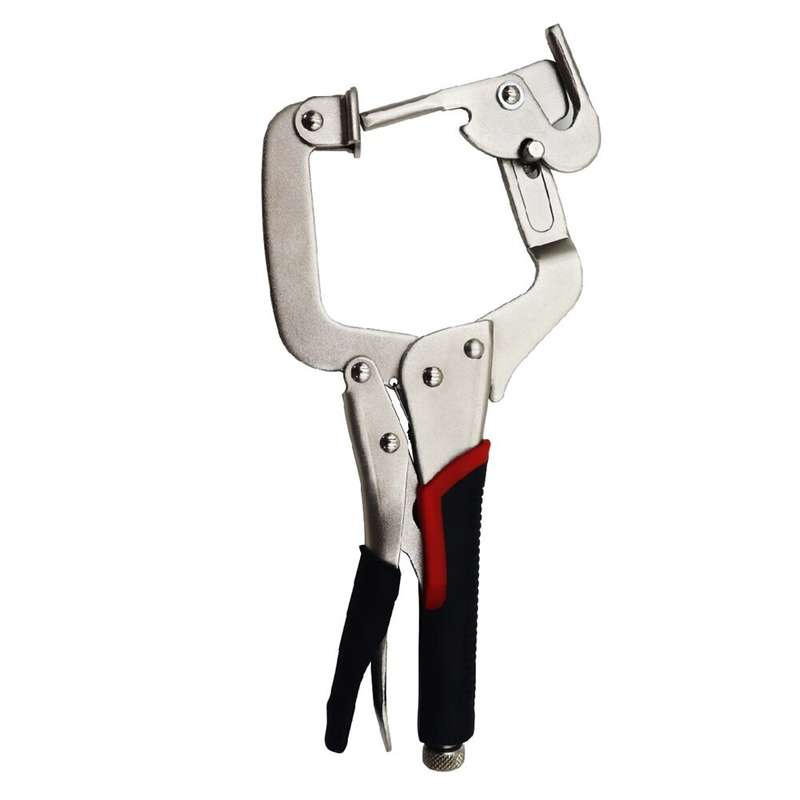 12 Inch Vigorous Pliers Oblique Hole Clamp Vigorous Pliers C-Type Vigorous Clamp Woodworking Clamp