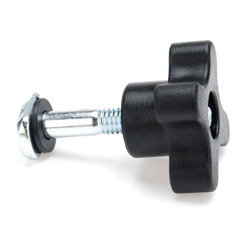 5pcs T-Track Knob Kit w/ 7 Star Threaded for Woodworking Jigs and Fixtures