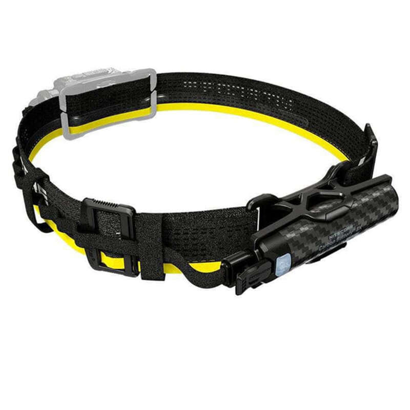 Nitecore Carbon Battery Extended Runtime Kit For 6K Headlamp of NU40, NU43, NU45, NU50, and HC65 UHE