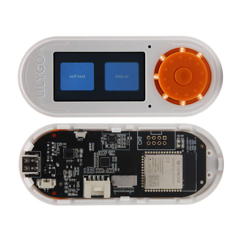 LILYGO T-embed ESP32-S3 1.9inch LCD RGB Microphone Rotary Encoder Development Board