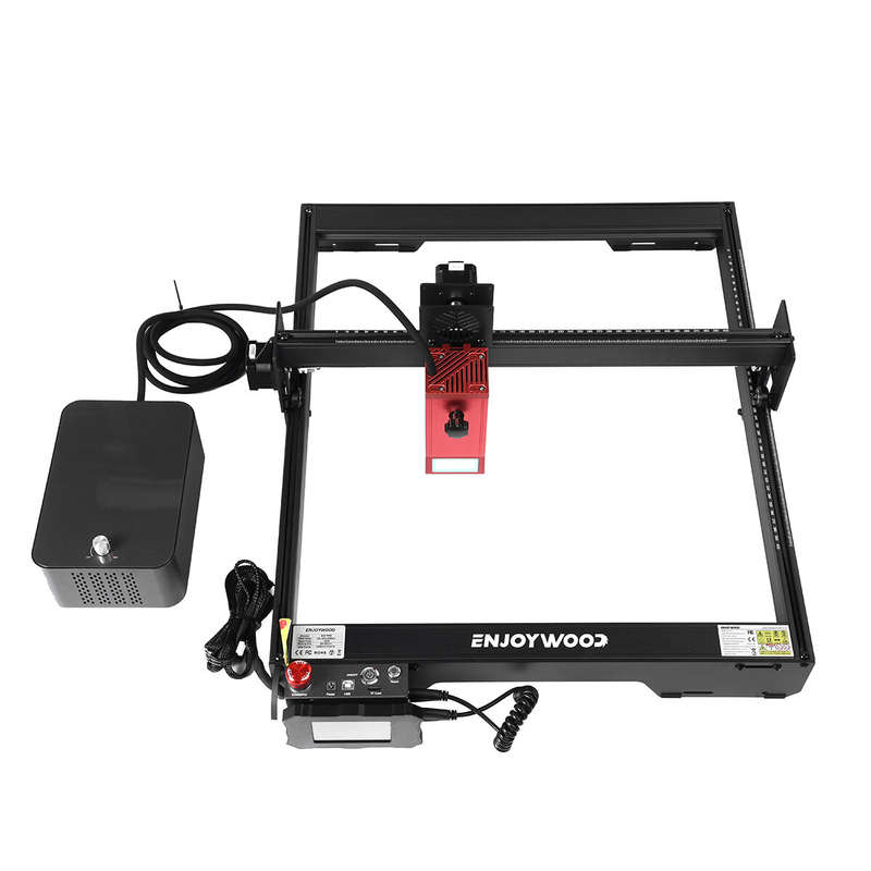 ENJOYWOOD 20W PRO Quad-Laser Engraving Cutting Machine Laser Engraver Built-in Air Assist System 20W